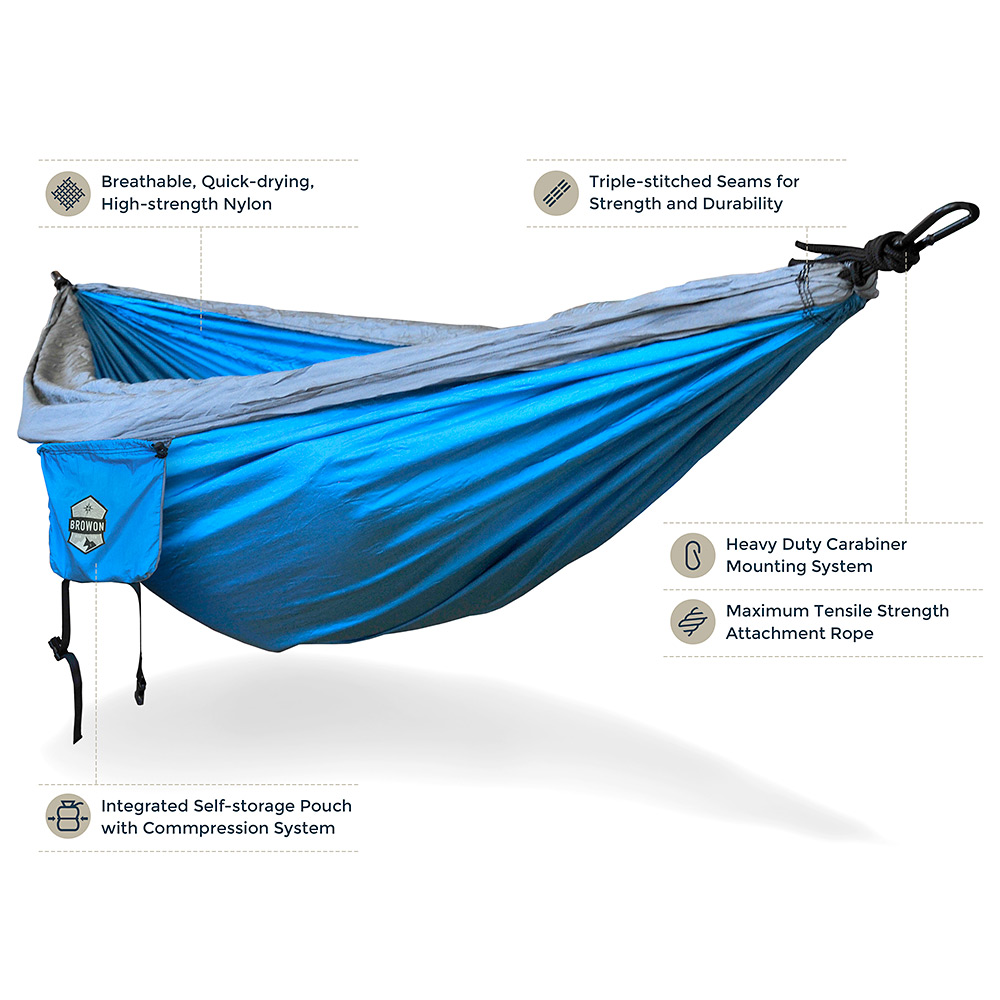 Red Black Hammock